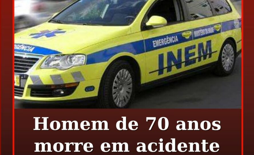 Um homem de 70 anos morreu esta quarta-feira, 15 de julho