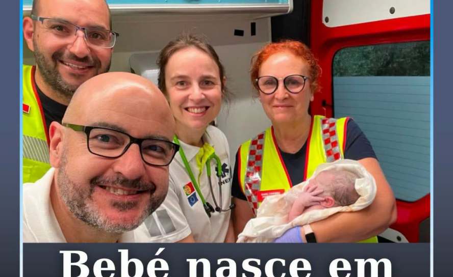 Uma bebé nasceu, na manhã desta quarta-feira