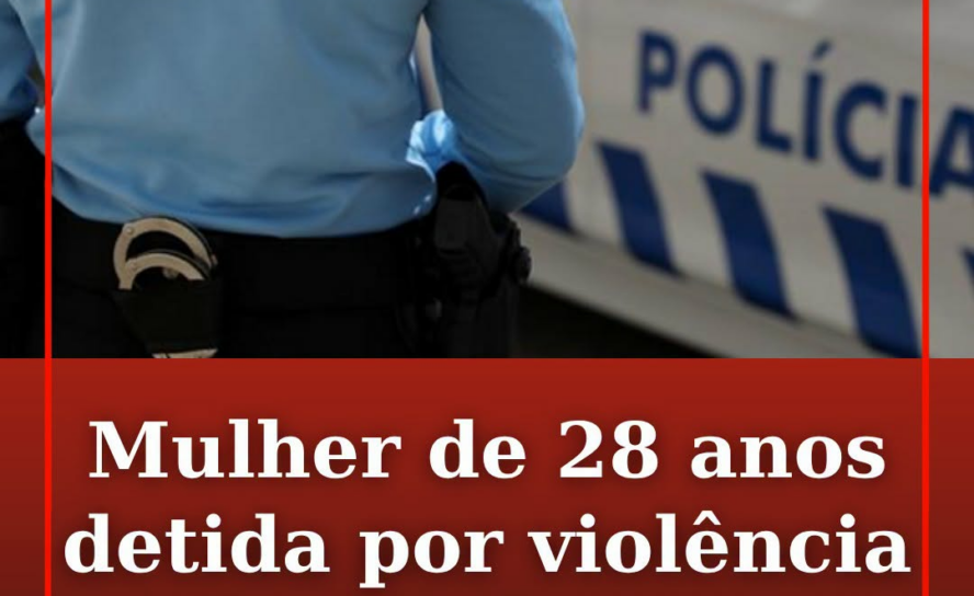 Uma mulher, de 28 anos