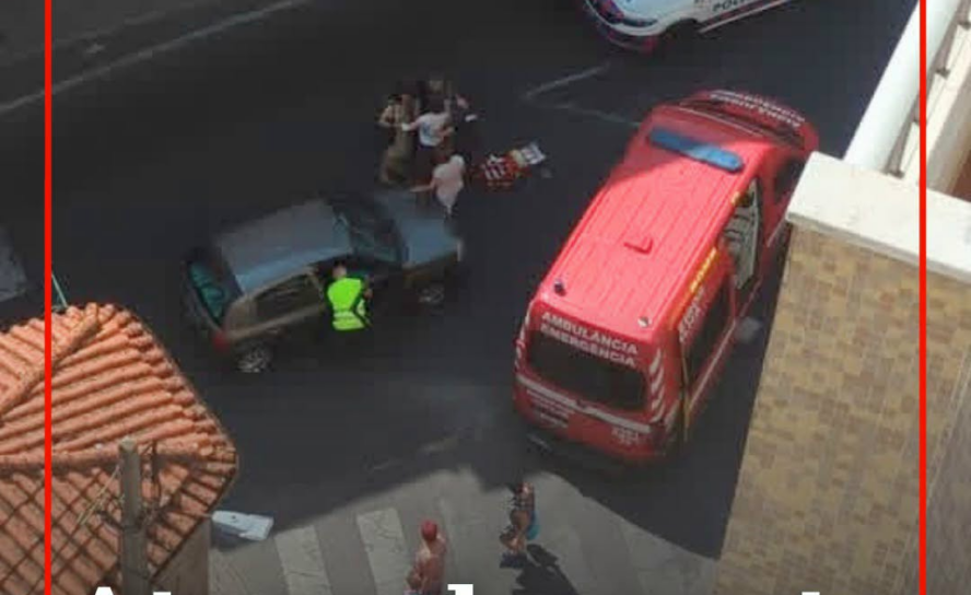 Uma pessoa sofreu ferimentos ligeiros na sequência de um atropelamento ocorrido