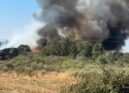Um incêndio deflagrou na tarde desta quarta-feira, 12 de agosto
