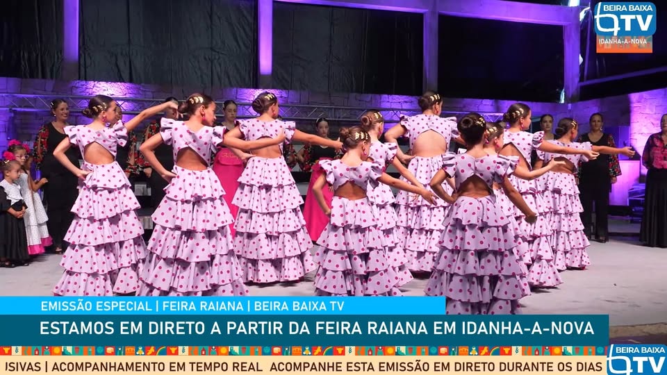 A Beira Baixa TV transmitiu, em direto a partir do Palco Sons Raianos