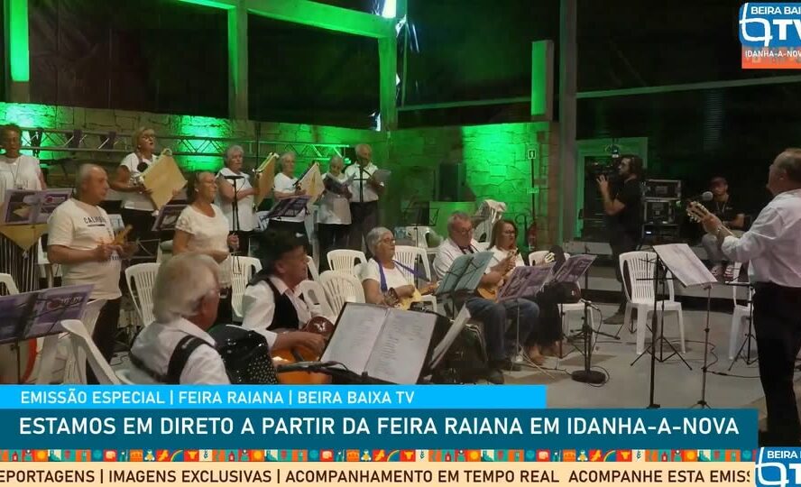 A Beira Baixa TV transmitiu, em direto a partir do Palco Sons Raianos