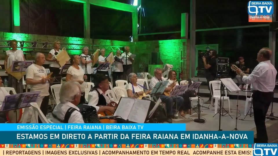 A Beira Baixa TV transmitiu, em direto a partir do Palco Sons Raianos
