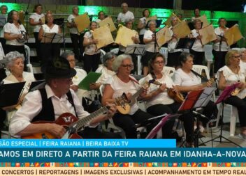 A Beira Baixa TV transmitiu, em direto a partir do Palco Sons Raianos