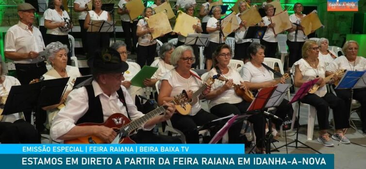 A Beira Baixa TV transmitiu, em direto a partir do Palco Sons Raianos
