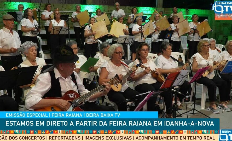 A Beira Baixa TV transmitiu, em direto a partir do Palco Sons Raianos