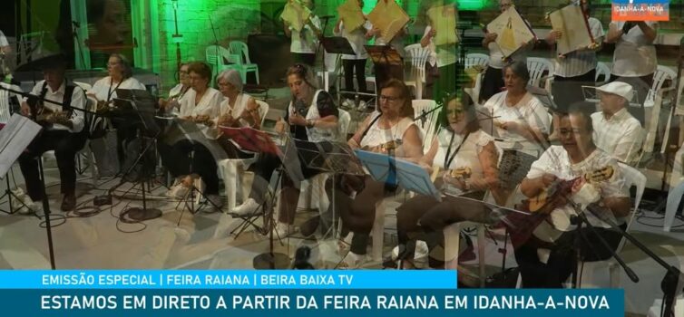 A Beira Baixa TV transmitiu, em direto a partir do Palco Sons Raianos