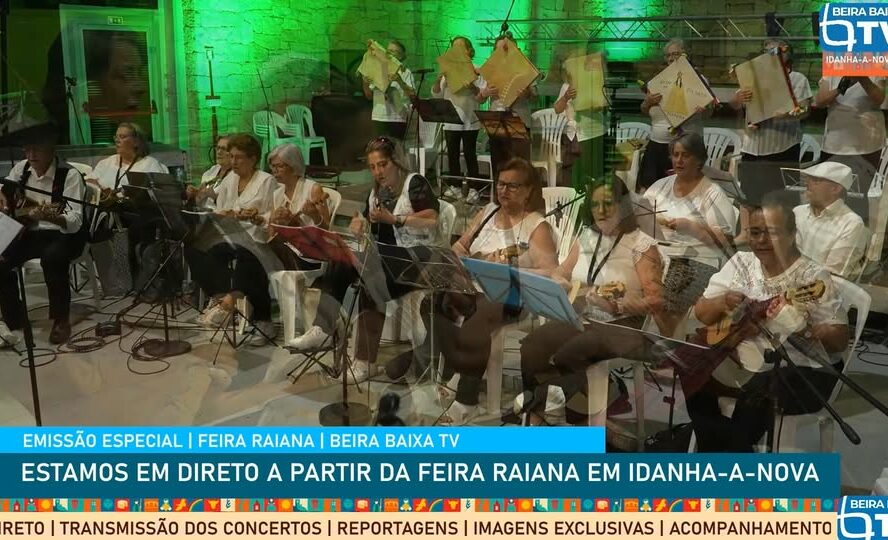A Beira Baixa TV transmitiu, em direto a partir do Palco Sons Raianos