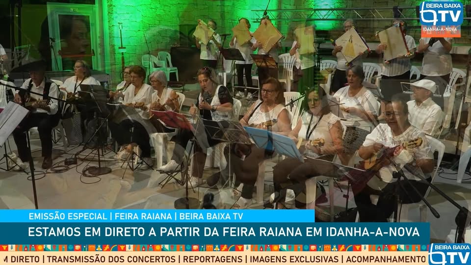 A Beira Baixa TV transmitiu, em direto a partir do Palco Sons Raianos