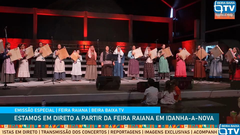 A Beira Baixa TV transmitiu, em direto a partir do Palco Sons Raianos