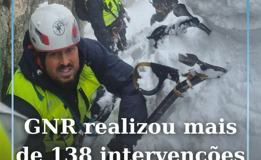 A Guarda Nacional Republicana realizou mais de 400 intervenções de proteção e so