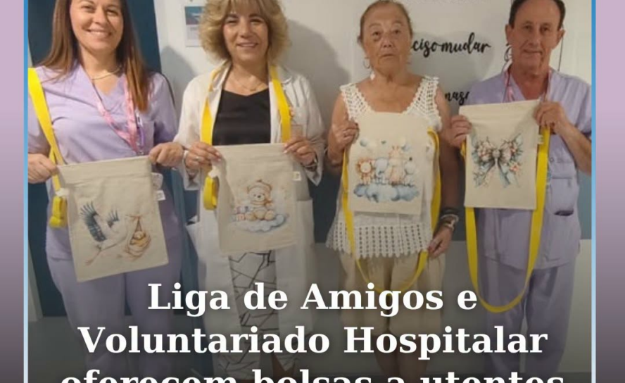A Liga de Amigos do Hospital Amato Lusitano e o Voluntariado Hospitalar oferecer