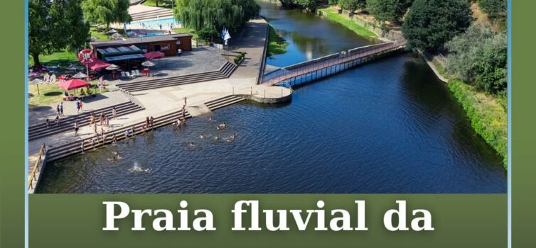 A Praia Fluvial da Ribeira Grande, na Sertã, foi reaberta esta sexta-feira