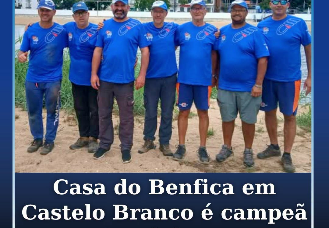 A Secção de Pesca Desportiva da Casa do Benfica em Castelo Branco sagrou-se Camp