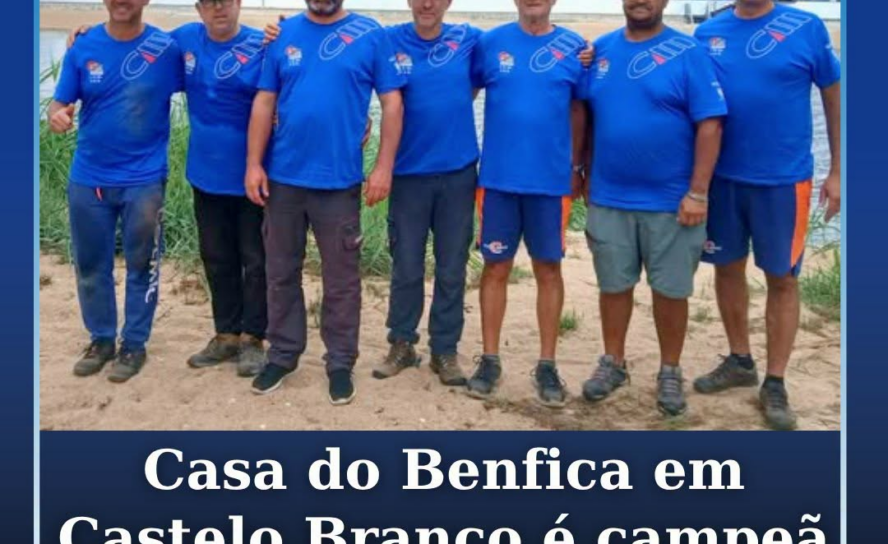 A Secção de Pesca Desportiva da Casa do Benfica em Castelo Branco sagrou-se Camp