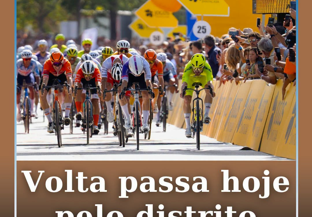 A Volta a Portugal em Bicicleta passa este domingo, 9 de agosto