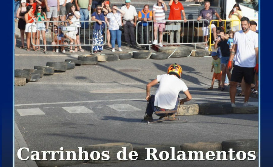 A descida junto à Igreja Matriz de Vila de Rei voltou a encher-se de velocidade,