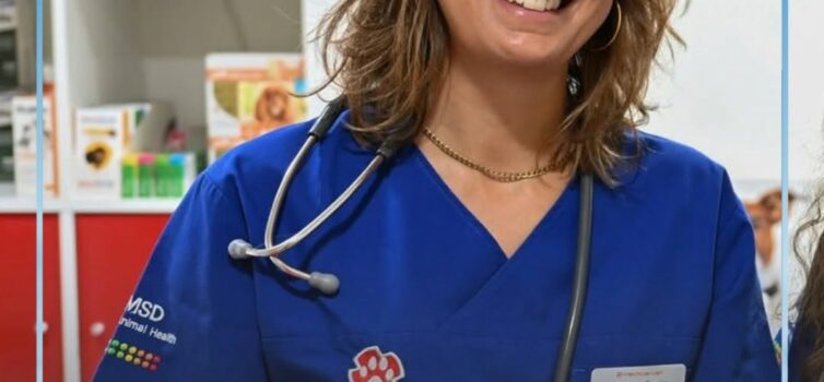 A médica veterinária Dra. Maria João, da clínica Medicalvet, no Fundão