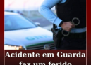 Acidente em Guarda faz um ferido