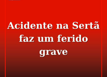 Acidente em Sertã faz um ferido grave