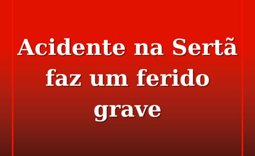 Acidente em Sertã faz um ferido grave