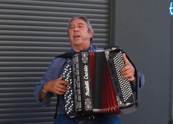 Acordeonista Carlos Agostinho