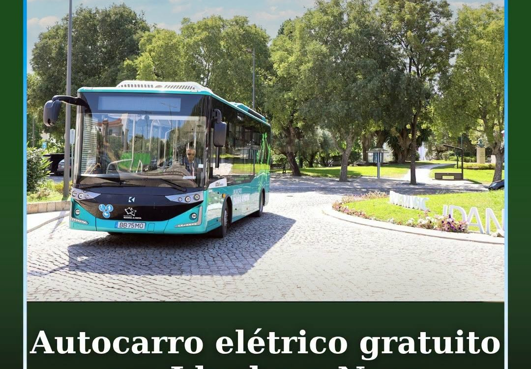 Autocarro elétrico gratuito em Idanha-a-Nova
