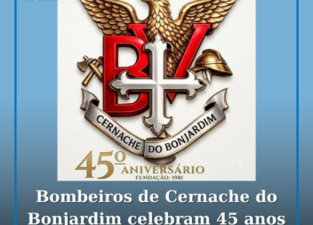 Bombeiros de Cernache do Bonjardim celebram 45 anos