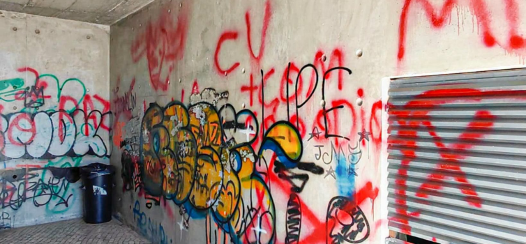 Casas de banho do Parque Senhora das Neves vandalizadas