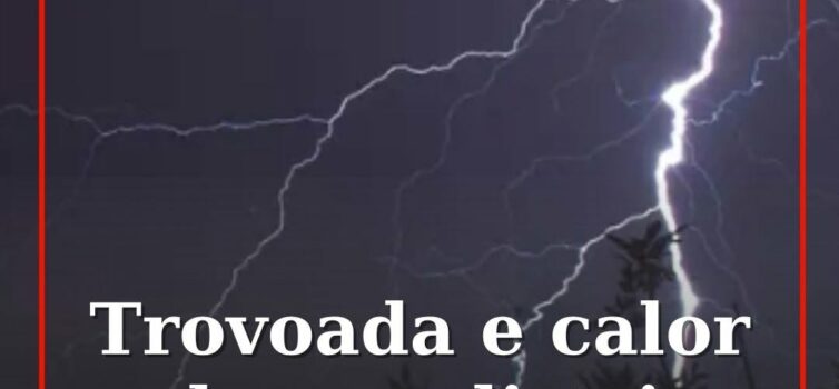 Castelo Branco sob aviso amarelo por calor e trovoada