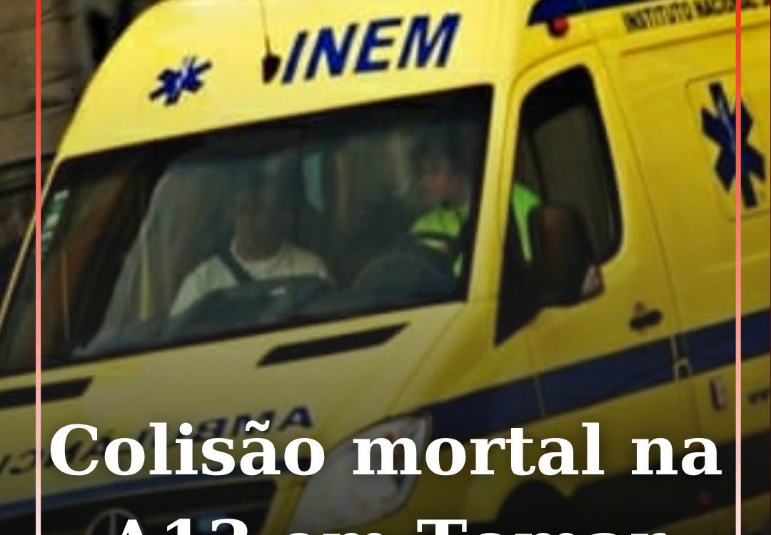 Colisão na A13 em Tomar faz um morto e um ferido grave