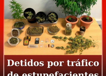 Dois homens, de 36 e 43 anos, foram detidos em flagrante pela GNR