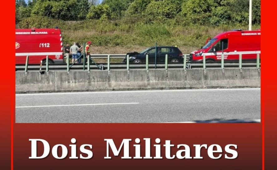Dois militares morrem atropelados na A1