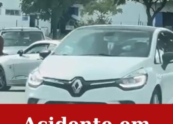 Duas viaturas ligeiras de passageiros colidiram na tarde desta quinta-feira