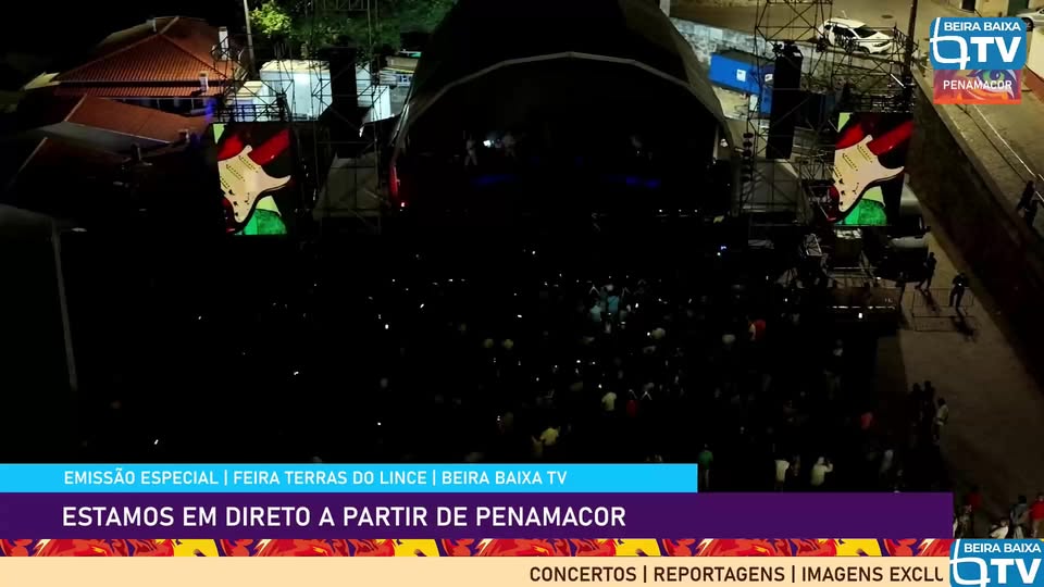 EM DIRETO: Concerto de Vitor Kley em Penamacor