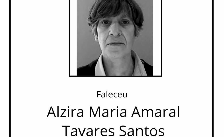 Faleceu Alzira Maria Amaral Tavares Santos, aos 63 anos, natural de Santa Maria,
