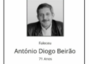 Faleceu António Diogo Beirão,  de 71 anos de idade