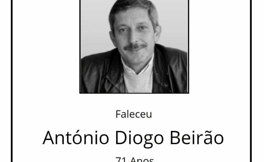 Faleceu António Diogo Beirão,  de 71 anos de idade