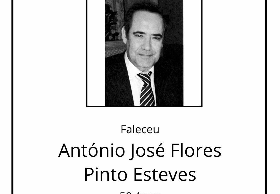 Faleceu António José Flores Pinto Esteves, aos 58 anos, natural de S. João