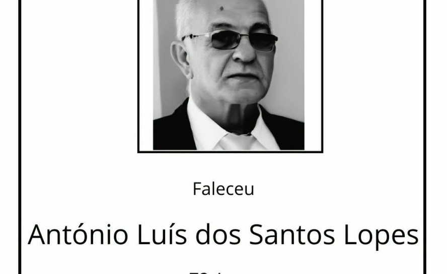 Faleceu António Luís dos Santos Lopes, aos 72 anos, natural da Sertã