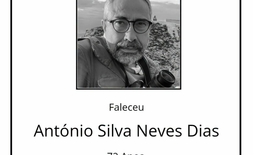 Faleceu António Silva Neves Dias, de 72 anos de idade.