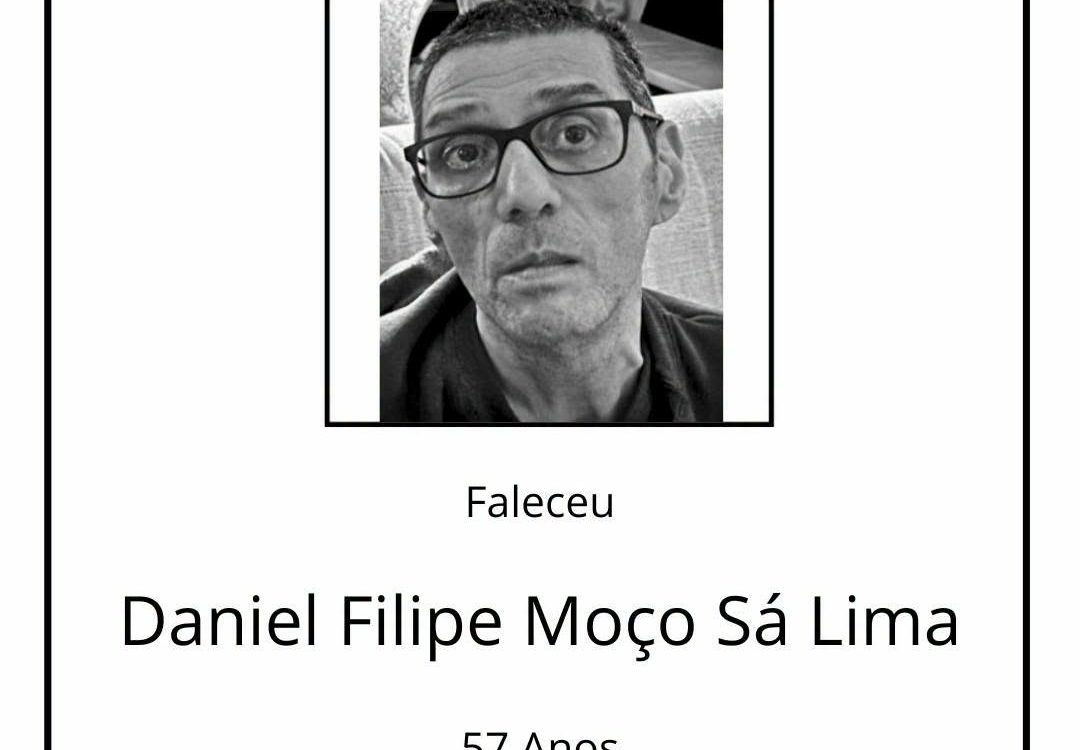 Faleceu Daniel Filipe Moço Sá Lima, aos 57 anos, natural da Covilhã.