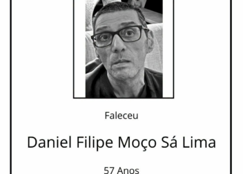 Faleceu Daniel Filipe Moço Sá Lima, aos 57 anos, natural da Covilhã.