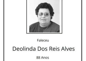 Faleceu Deolinda Dos Reis Alves