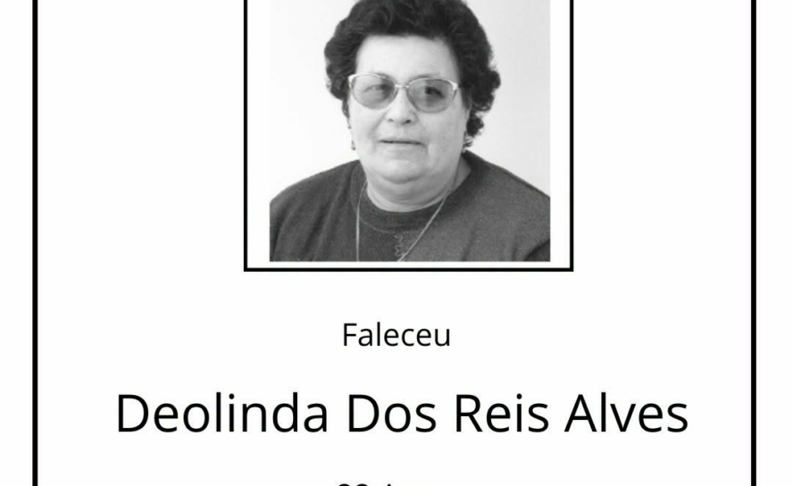 Faleceu Deolinda Dos Reis Alves