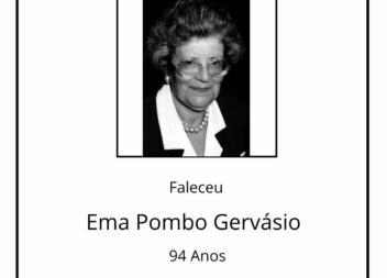 Faleceu Ema Pombo Gervásio, aos 94 anos, natural do Tortosendo, Covilhã.