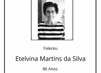 Faleceu Etelvina Martins da Silva