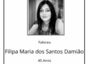 Faleceu Filipa Maria dos Santos Damião, aos 45 anos