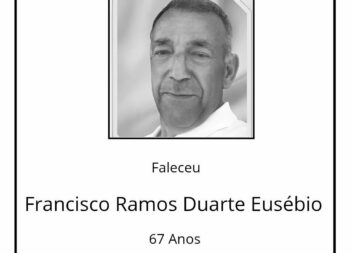 Faleceu Francisco Ramos Duarte Eusébio, de 67 anos de idade